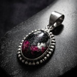 Eudialyte Sterling Silver Pendant